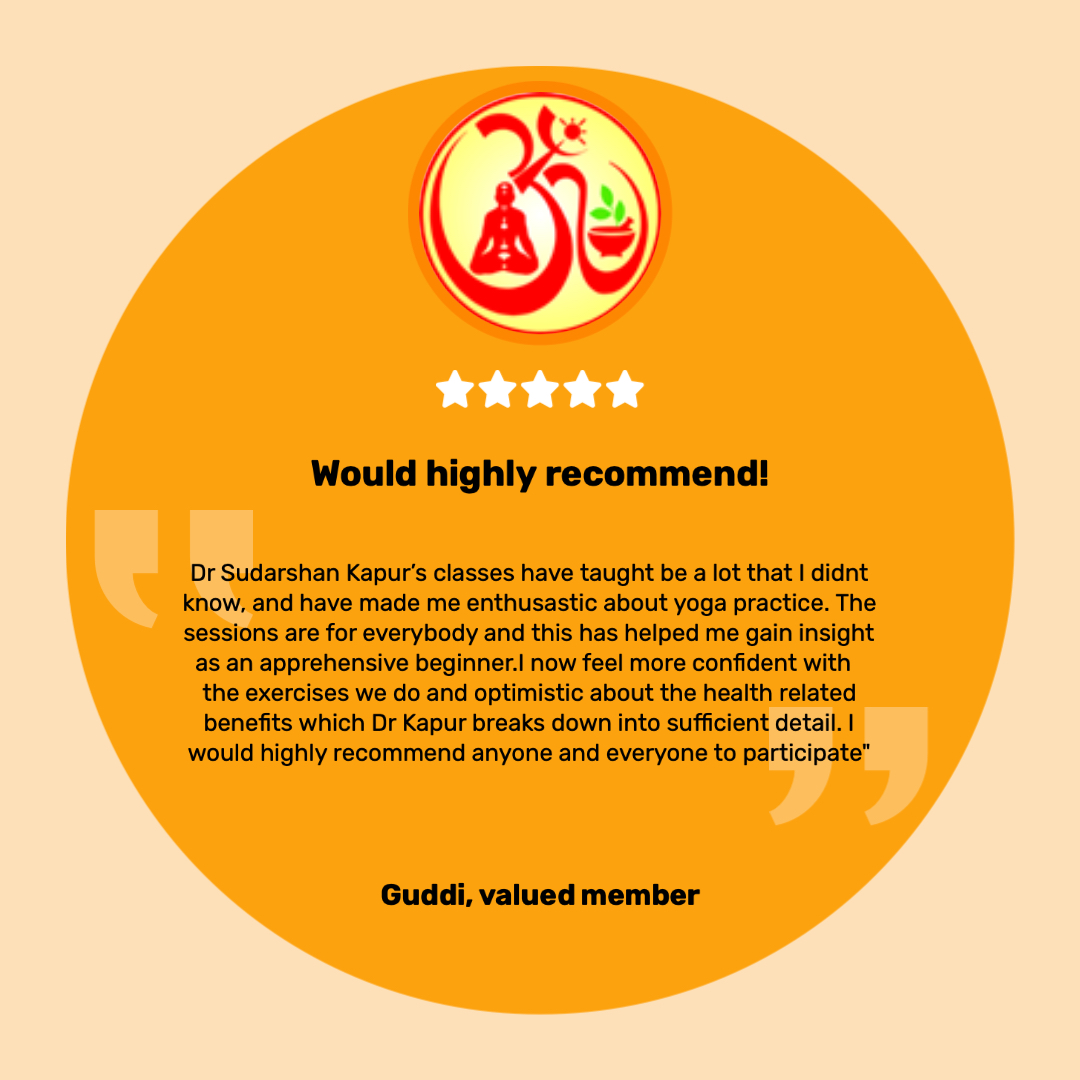 What do you enjoy most about participating in our classes? 

Guddi has asked us to share his incredible experience of attending Dr Kapur's classes! 

Register for our free IDY event here: eventbrite.co.uk/myevent?eid=63…

#InternationalYogaDay2023