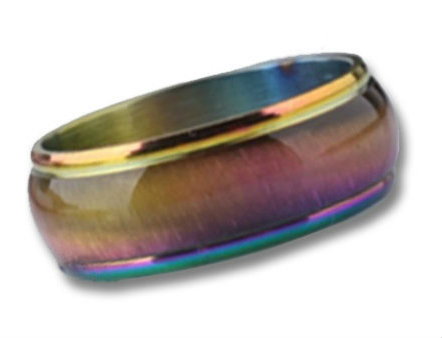 Stand2bProud's tweet photo. Anodized Rainbow Beveled Ring - #Gay and Lesbian LGBT Pride Jewelry from https://t.co/FTyXMkOWim https://t.co/xtT24ugkDM