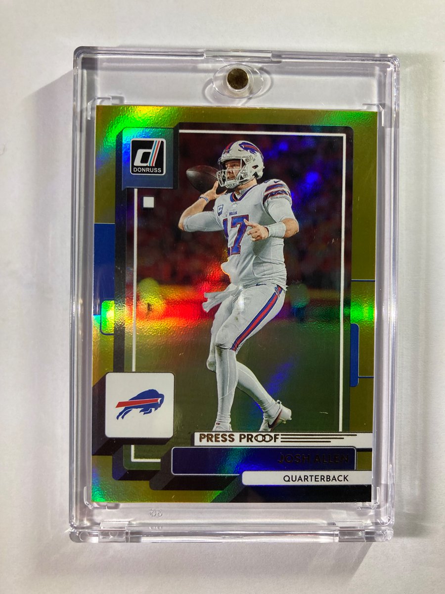 1218Sports's tweet photo. 🎁Appreciation Day Giveaway🎁

Winner Announced Saturday

#BillsMafia

🔥Josh Allen Gold Press Proof

To enter
1. Follow
2. Retweet
3. Like

@Sports_sell #NFL #Buffalo #Bills https://t.co/GUABOgDTzh