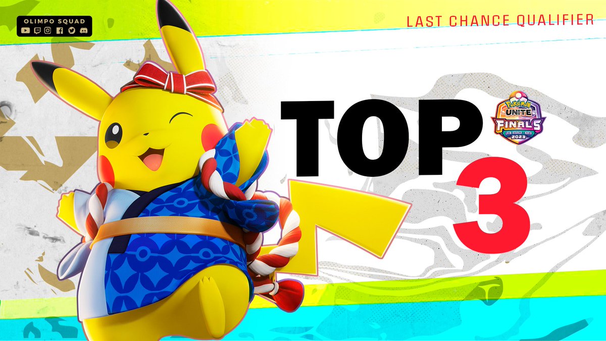 Olimpo Squad⚡️ (@olimposquad) on Twitter photo #PU • ¡Top 3!
Nuestros dioses de Pokémon Unite dieron un día de intensas batallas, en el trayecto conquistan diversas arenas y consiguen el top 3 del #LastChanceQualifier de <a href="/UniteLATAM/">Pokémon UNITE Championship Series LATAM</a>.
Consiguiendo $8,000 dólares para el ramo de <a href="/PokemonUnite/">Pokémon UNITE</a>
¡Gracias por su apoyo #PU • ¡Top 3!
Nuestros dioses de Pokémon Unite dieron un día de intensas batallas, en el trayecto conquistan diversas arenas y consiguen el top 3 del #LastChanceQualifier de <a href="/UniteLATAM/">Pokémon UNITE Championship Series LATAM</a>.
Consiguiendo $8,000 dólares para el ramo de <a href="/PokemonUnite/">Pokémon UNITE</a>
¡Gracias por su apoyo