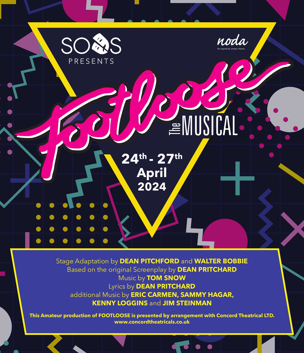 Tickets are now Officially On Sale for Footloose! 

Plus! Get 10% off with the early bird discount code JACKGETBACK24
(Offer ends July 10th 2023) 

southendtheatres.org.uk/Online/tickets…