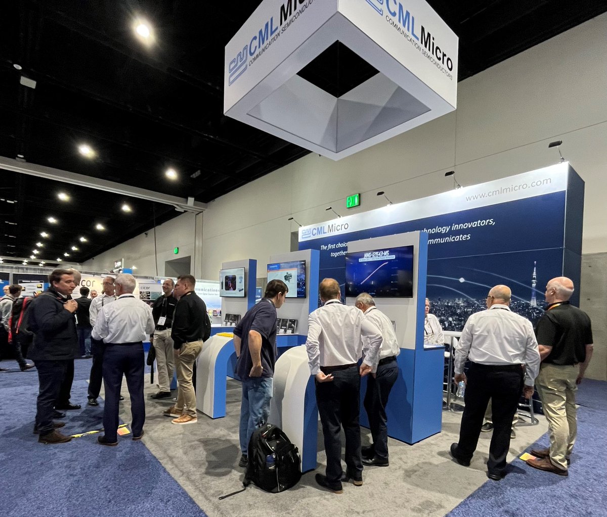 Day Two of IMS 2023 and the team is excited for another busy day of meeting with customers and designers of high performance MMIC’s.
Stop by booth #655 to see our CMX90B701/702 Gain Blocks offering 17 dB’s of low noise gain in 17 – 29.5 GHz, with less than 50mW power consumption.