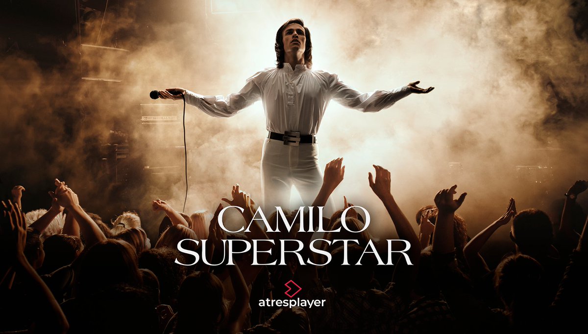CamiloSesto's tweet photo. 🎥@ATRESplayer ha presentado las nuevas series que llegarán a la plataforma de streaming.
Dentro de ello, estará #CamiloSuperstar, que retrata una etapa concreta en la vida de #CamiloSesto, cuando en los años 70 asumió el riesgo de traer a España el musical #JesucristoSuperstar" https://t.co/exE1AHFEfc