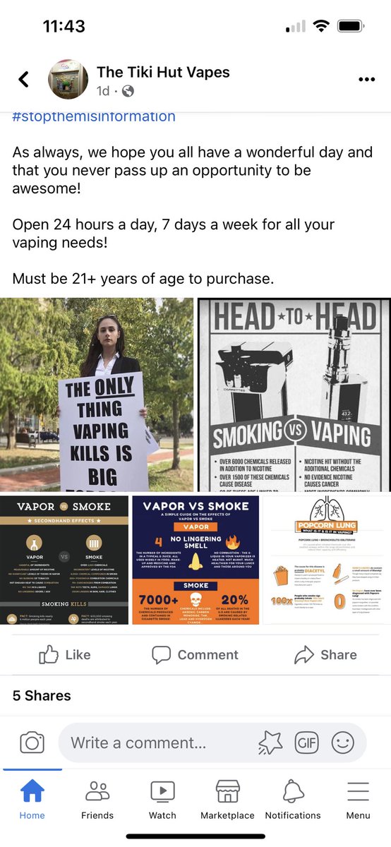 TheTikiHutVapes's tweet photo. #tikilife #middlegeorgia #warnerrobins #Georgia #thehut #tikihutvapes #quitsmoking #cloudchaser #vapemail #vapeon #cloudchasing #ejuice #vapenation #vapecommunity #vapedaily #vapingislife https://t.co/QubckF3dqs