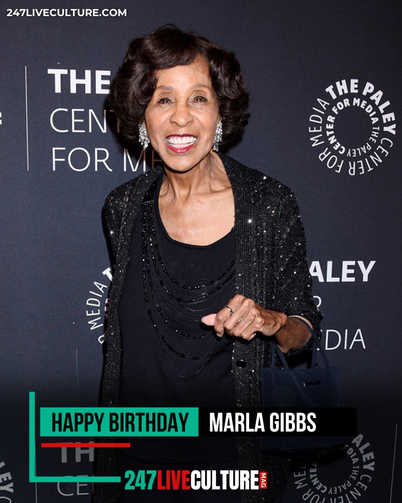 Happy birthday Marla Gibbs, 92! 