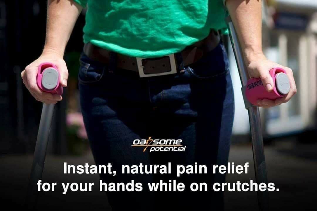Just what your hands have always wanted... 🖐️✋
#oarsomegrips #handsupport #crutches