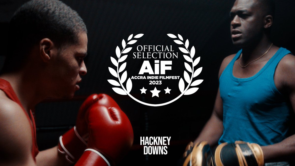 Film love from the motherland #Ghana! Our film Hackney Downs is in the official selection for <a href="/accraindiefilm1/">Accra Indie Filmfest (AiF)</a> 🙌🏾🇬🇭❤️‍🔥 much love to the festival, cast and crew 🧡
#shortfilm #Filmmaking #blackfilmmaker #boxingfilm