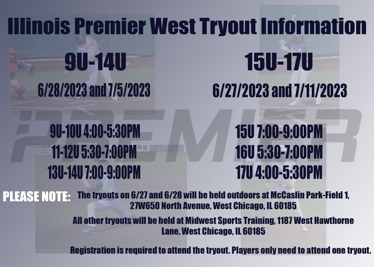Illinois Premier Baseball tweet media