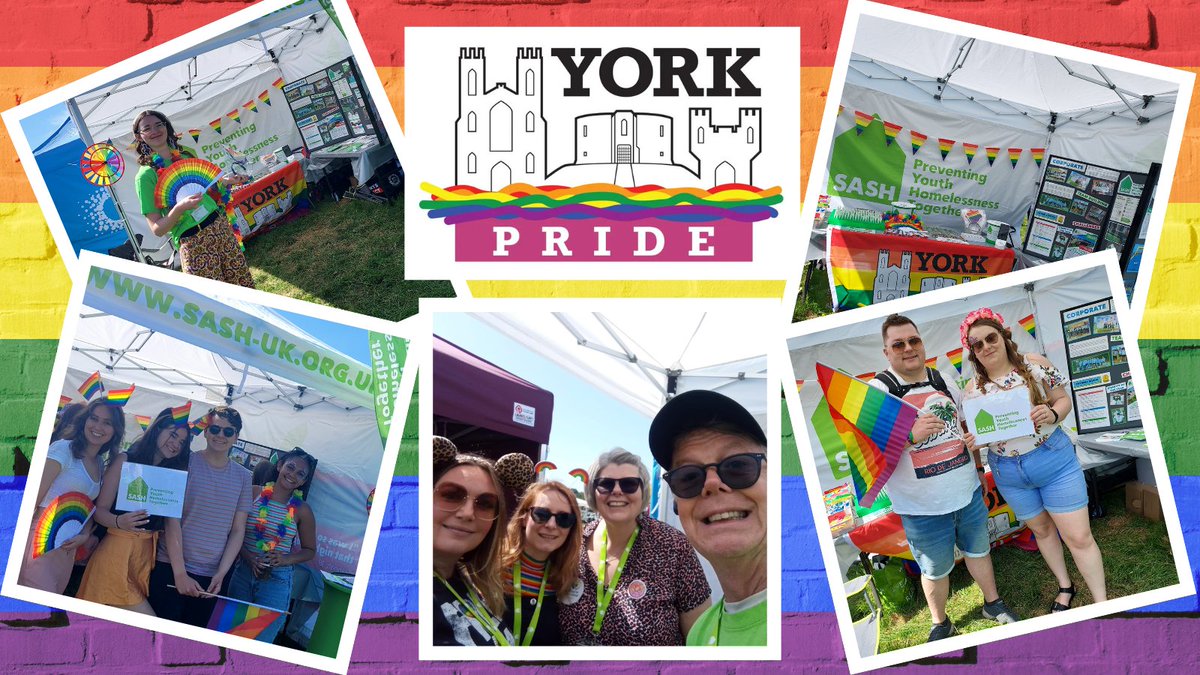 🏳️‍🌈PRIDE MONTH🏳️‍🌈 What a brilliant day we had at @yorkpride to celebrate the start of #PrideMonth! Thank you to all the SASH volunteers and people who came to see us at our stand. #yorkpride #raiseyourrainbow 🌈