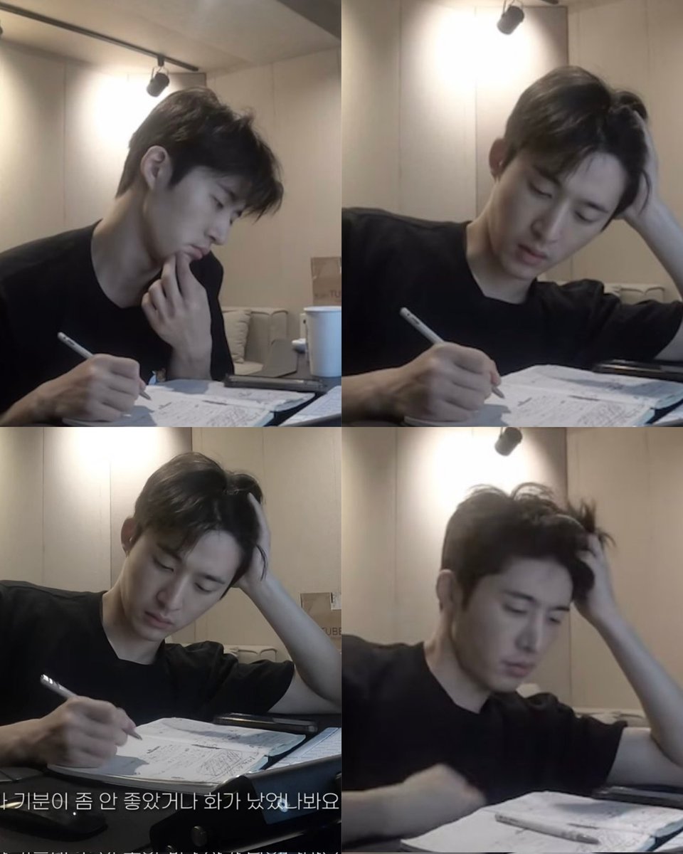 hanbinsnaps's tweet photo. Pov: Hanbin completing his uni assignment https://t.co/P5BiYJeEdS