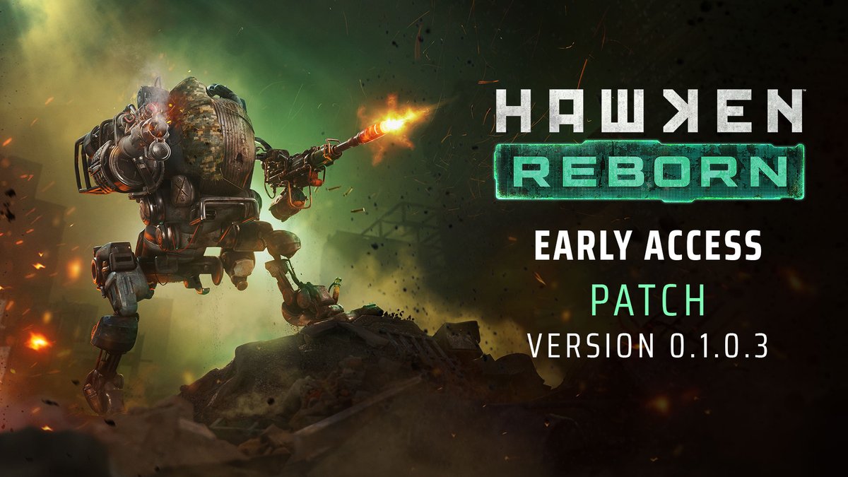 Our finest astronauts have triumphantly diminished the threat of gigasized Asteroid drone damage along with many other updates in the latest #HawkenReborn Patch Ver 0.1.0.3. Learn more at hwkn.link/ver0103