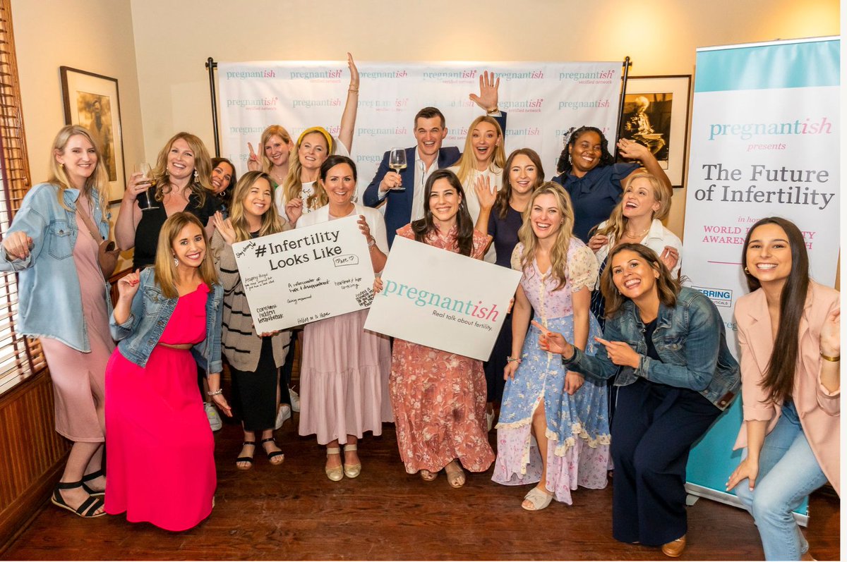 pregnantishmag's tweet photo. Back from our amazing #WorldInfertilityAwareness event in Chicago. On agenda: Access, Advocacy, #AI, 3rd party repro w/incredible fertility advocates like former Miss Michigan @JaclynMisch + @BrokenBrownEgg TU @FerringUSA @ConceiveAble @OOVAlife Dr. Roohi + more for supporting! https://t.co/oyPbueI0Rs