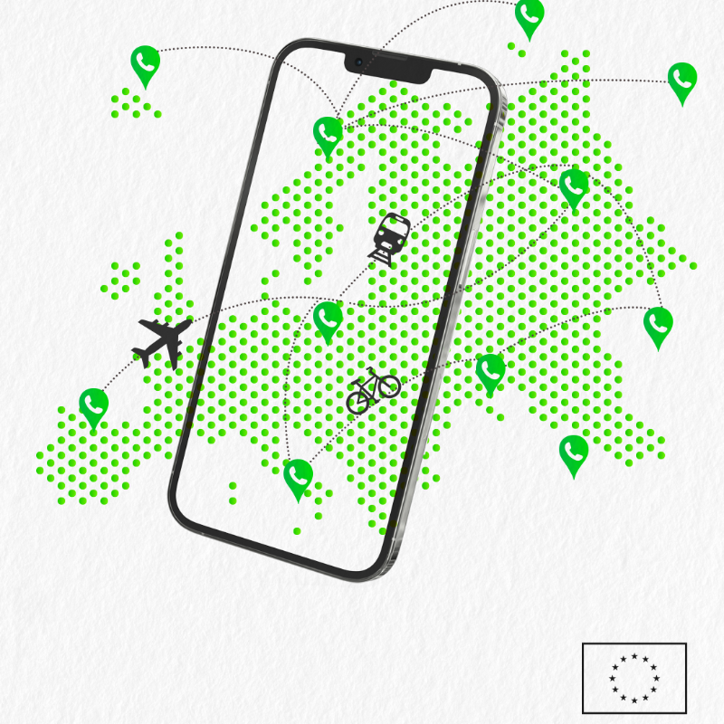 EU_Commission's tweet photo. Roaming charges are a thing of the past. 

Remember when you couldn't activate your mobile data when you travelled abroad because you wanted to avoid high charges? 

With our 'Roam Like at Home' regulation, you can enjoy the same benefits abroad as you do at home. 
 
#DigitalEU