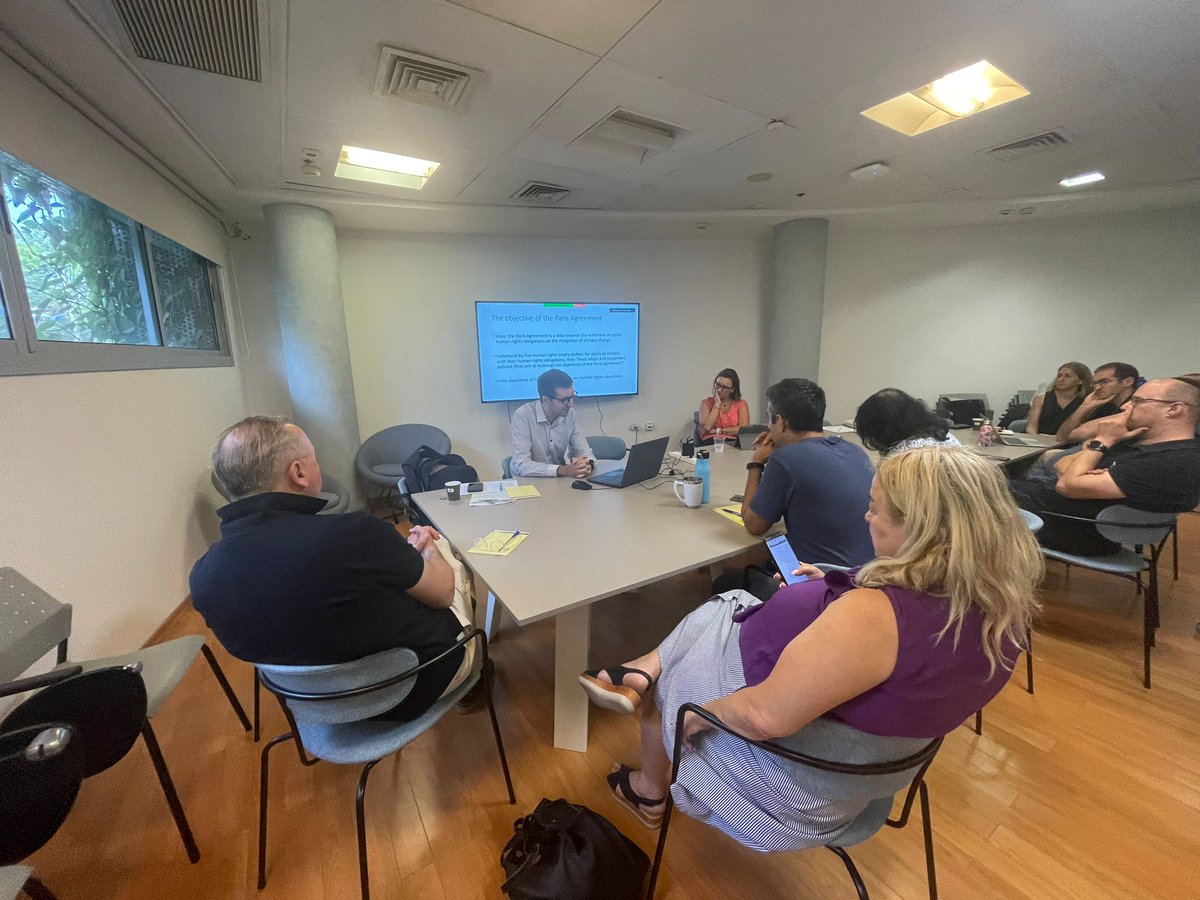 ManalTotry's tweet photo. Day II. of the international workshop on Environmental Justice @ Bar Ilan university, law faculty. 
Tomorrow is the last day in case you are around, stop by! https://t.co/Zesp0OXZMt