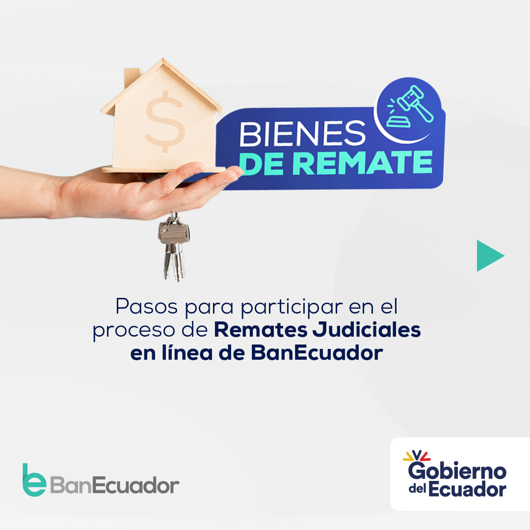 BanEcuadorBP's tweet photo. ¡Aprovecha la oportunidad de adquirir bienes a precios accesibles!🏠✅ 📊  

Revisa nuestra oferta de remates judiciales y postúlate en línea.   

Conoce el calendario y pasos a seguir en 👉🏼https://t.co/O7xnZ8UPn2 https://t.co/BqBNy9D40w