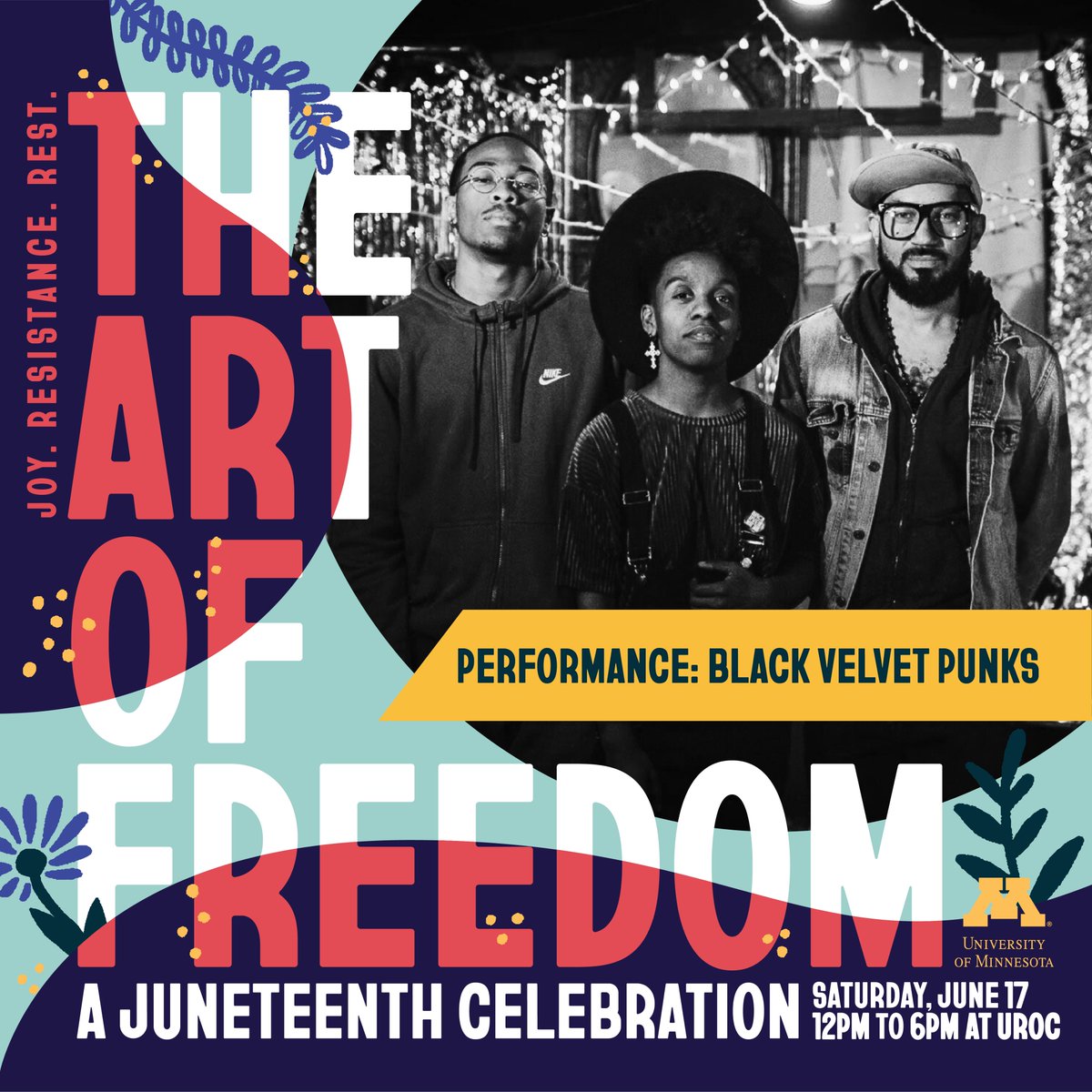 diversityUMN (@diversityumn) on Twitter photo 1 DAY until the second annual Juneteenth
Celebration at <a href="/UMNews/">University of Minnesota</a>! We're featuring some of
the talented speakers, performers, and musicians that
you can see tomorrow!
The celebration is Saturday, June 17 from noon to 6 pm in North Minneapolis. More info at juneteenth.umn.edu 1 DAY until the second annual Juneteenth
Celebration at <a href="/UMNews/">University of Minnesota</a>! We're featuring some of
the talented speakers, performers, and musicians that
you can see tomorrow!
The celebration is Saturday, June 17 from noon to 6 pm in North Minneapolis. More info at juneteenth.umn.edu