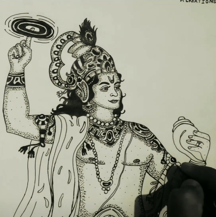 Watch - appopener.com/yt/ga9yobjsh
.
.
.
#ShreeKrishna #Krishna #drawing #art #krishnadrawing #lordkrishna #Mahabharat #krishnaart  #jaishreekrishna #harekrishna #acreations