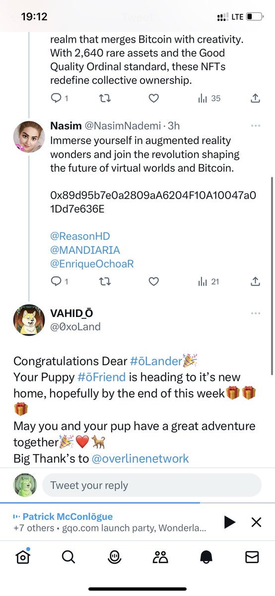 0xtheshah's tweet photo. 1/2
Here are all the #ōFriend winners for the 1st &amp; 2nd round of our great giveway event🎁🎉

@Saman_Rzaiy 
@izundergrounda 
@NasimNademi 
@Agh3286332863 
@banishahr6636 

Five ultra-lucky winners out of 20,000+ viewers and 6000+ participants🔥🩵
Big thanks to @overlinenetwork 💛 https://t.co/me6f8ULHVK