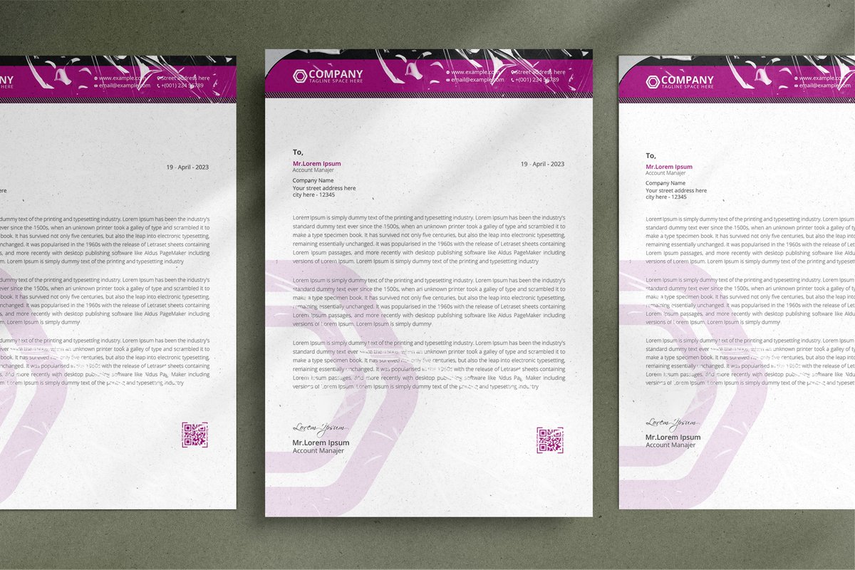 Letterhead  Design 
Behance: lnkd.in/e3qjQf9c 

If you need to create a Professional Letterhead Design you will contact me now! 
Gmail : graphicprojectt4@gmail.com 
WhatsApp : +8801317845623 

#modern #letterhead #print #simple #branding #business #corporate #vector