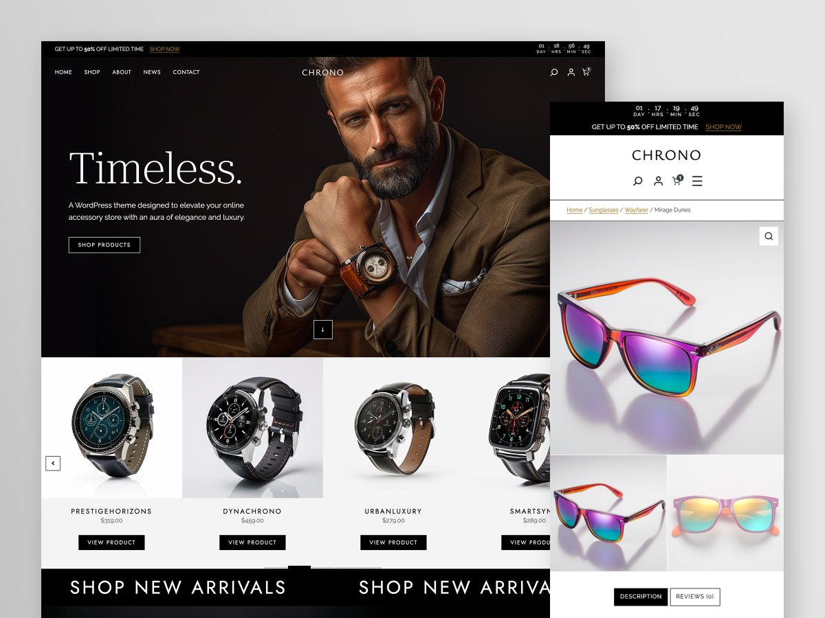 organicthemes's tweet photo. Introducing Chrono: A Timeless Block Theme for Your Online Store. Chrono is more than just a WordPress theme. It's a comprehensive solution for your online store, providing you with a wealth of advanced features. - https://t.co/nNdOVCbGm8 https://t.co/qS6hZz6gds