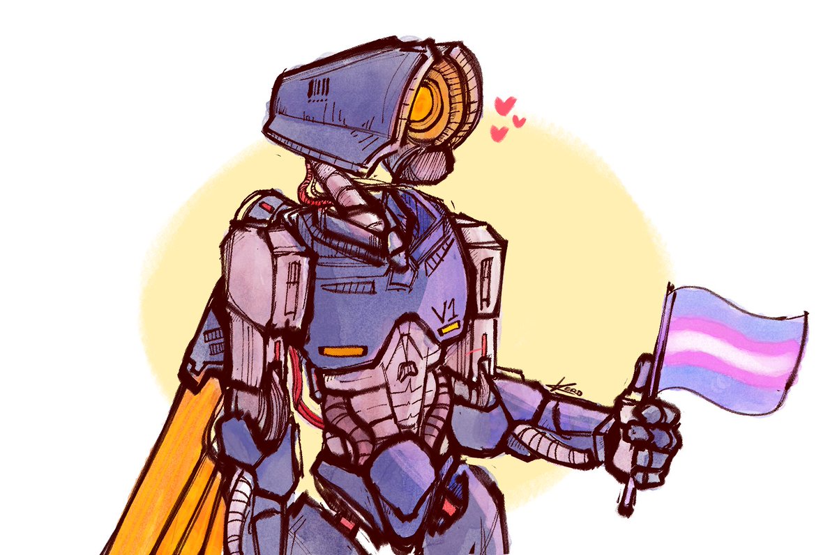 UwUKero's tweet photo. the machine says happy pride month 
#ULTRAKILL https://t.co/D3mlc4VeVU