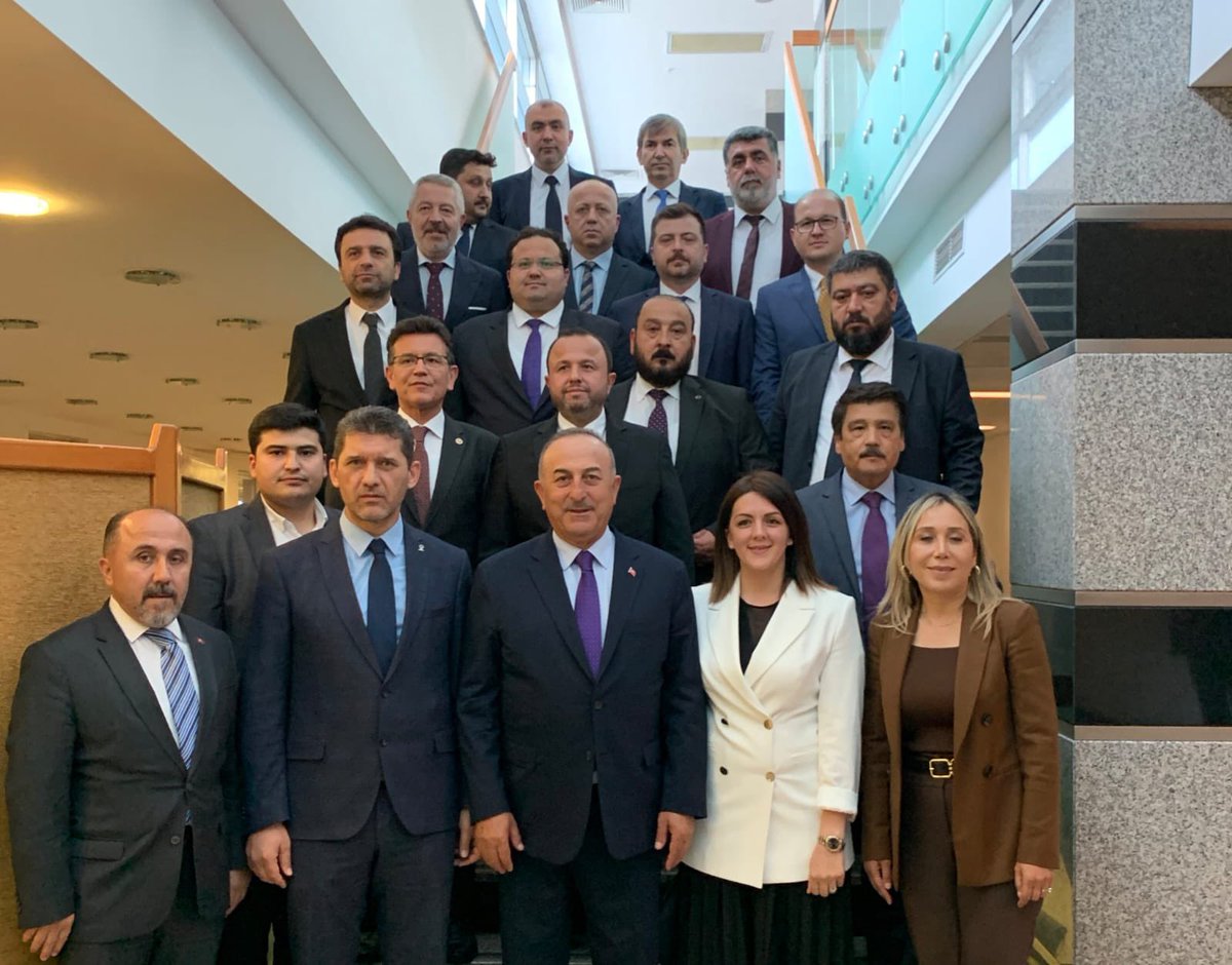 alicetin_07's tweet photo. TBMM’deyiz..
Bakanımız Mevlüt Çavuşoğlu (@MevlutCavusoglu ) , Bölge Koordinatörlerimiz, Milletvekillerimiz ve MHP Milletvekillerini ziyaret ettik. Yeni dönemde Antalyamızın vekillerine çalışmalarında başarılar diledik. https://t.co/6dRN5uaj5b