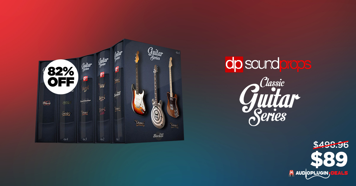 82% Off Sound Props 'Complete Guitar Series Bundle' samplesoundreview.com/2023/06/82-off… 

#samplelibrary #guitars #soundprops #deal #deals #plugindeals #sampleaudiodeals #musicproduction