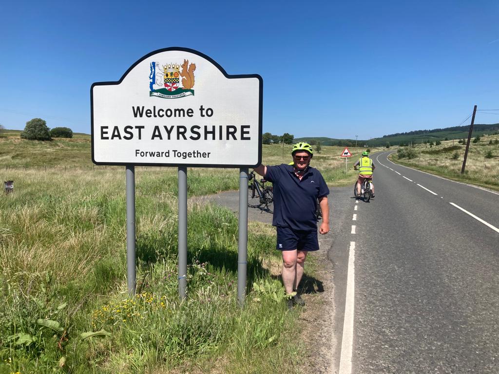 TheRHET's tweet photo. The RHET Chairman's Cycle Challenge rolled through Ayrshire today.
Here are some photos of a visit to Dalmellington School, as well as of some volunteer cyclists who tagged along.
Find out more: https://t.co/zUDiSzCavC
#rhetccc #flocktotheshow #royalhighlandshow https://t.co/F2GlaDgP02