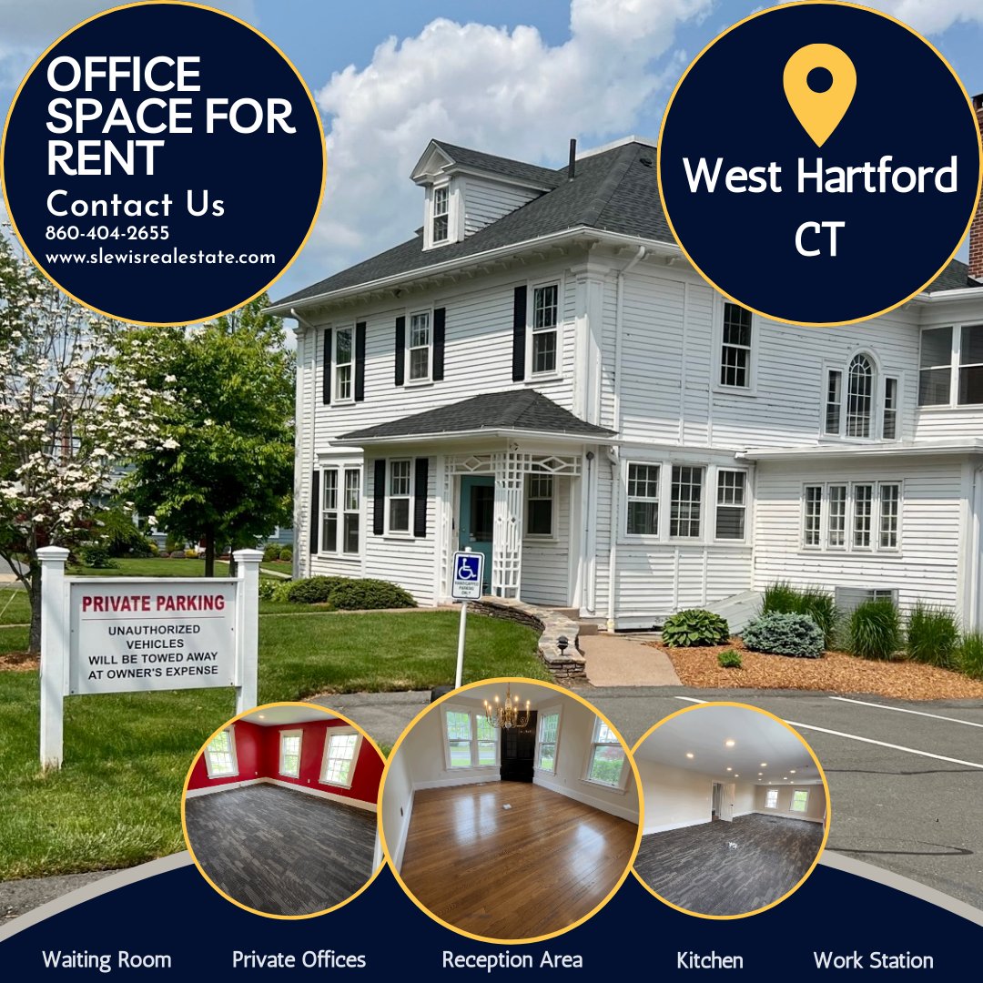 LewisEstate's tweet photo. Huge business opportunity in West Hartford Center contact us for proposals. #ForRent #newlisting https://t.co/s43HBGE9Dx