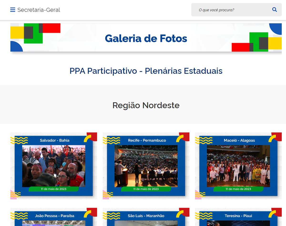 SGPresidencia's tweet photo. Os brasileiros estão se reunindo pelo país afora para decidirem as prioridades dos próximos anos. A galeria de fotos do #PPAparticipativo mostra o Brasil da diversidade fazendo as suas escolhas. Acesse https://t.co/zfurfbbtPm e compartilhe! #PPA #BrasilParticipativo https://t.co/YbZ1URFAon