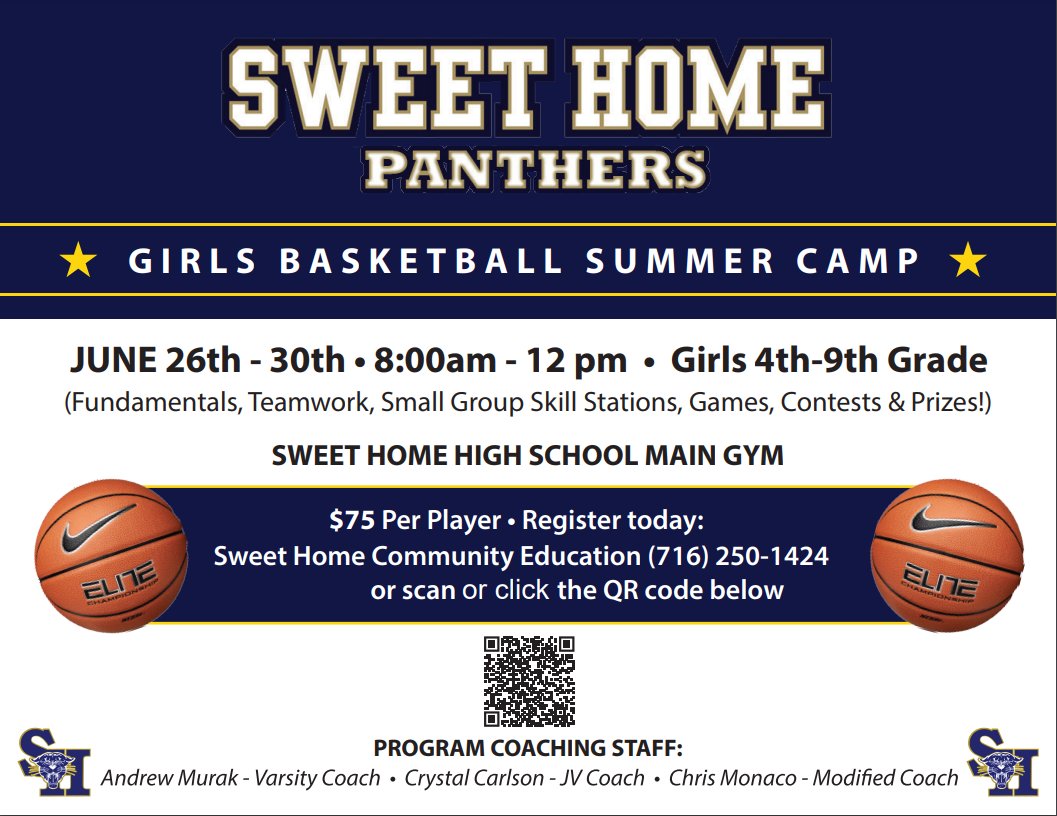 Attention girls in 4th-9th grade who are interested in participating in the Sweet Home Girls Basketball Summer Camp, registration here: 
parent.payschools.com/cat.asp?id=EEE…

<a href="/SHgirls_hoops/">Sweet Home Women’s Basketball</a>