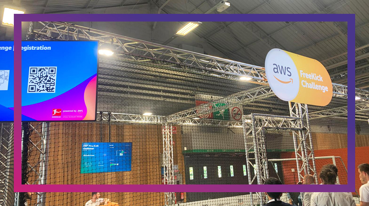 SELL_JeuxVideo's tweet photo. ▶️ Nous avons participé au #FreekickChallenge d’@awscloud ! L’occasion également d’échanger autour de leur vision et projets autour du gaming et de la #PGW. #AWS #VivaTech https://t.co/EXZQN3aL1A
