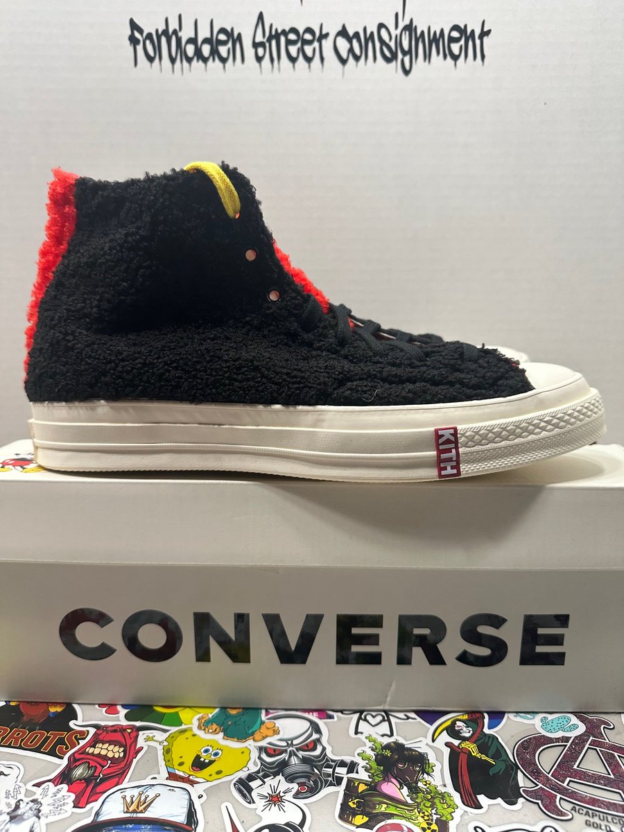 swooshgames's tweet image. Where the #converse fans out there. This is a variety #fursure with #cncpts and #kith to #golfwang with #tylerthecreator check em out now online. #ebay #supportlocal #sneakerhead #fashion #art #chucks #disney