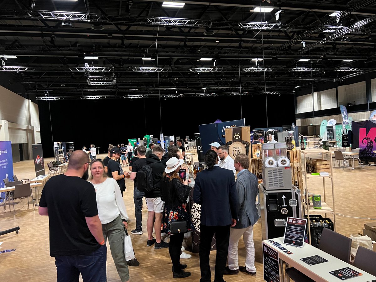 RaccoonGin's tweet photo. It's time, to sum up! Many of you considered our stand to be the best at @berlinweb3com 🫶

Thanks for the chit-chats over some gin🍸and amazing parties! Our NFT collection you were so excited about will be announced soon!

The "Peaky Blinders" team sends their regards! https://t.co/9393I8BVwi