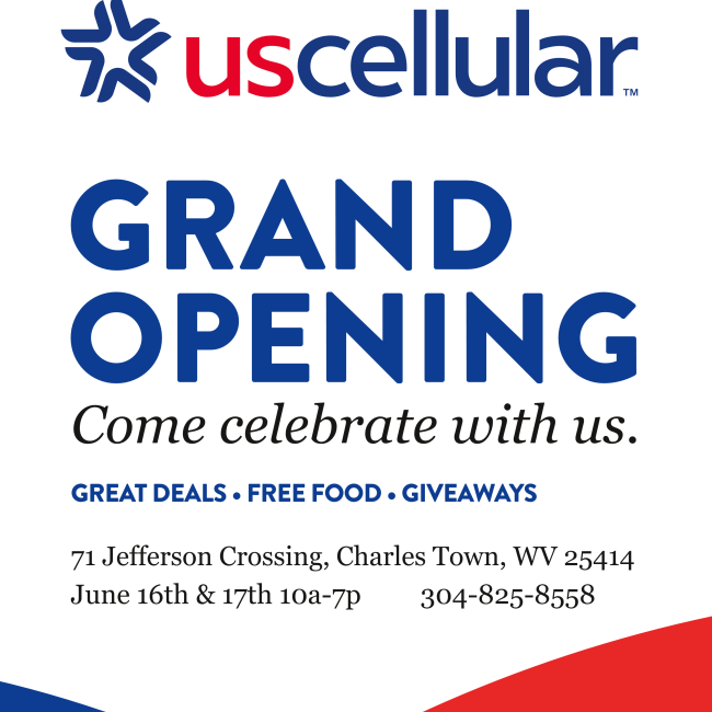 WVJCChamber's tweet photo. Join us in our members Grand Opening! ANW Wireless, USCellular in Charles Town!
https://t.co/aWPp3SON4C https://t.co/5BSLjMUmKI