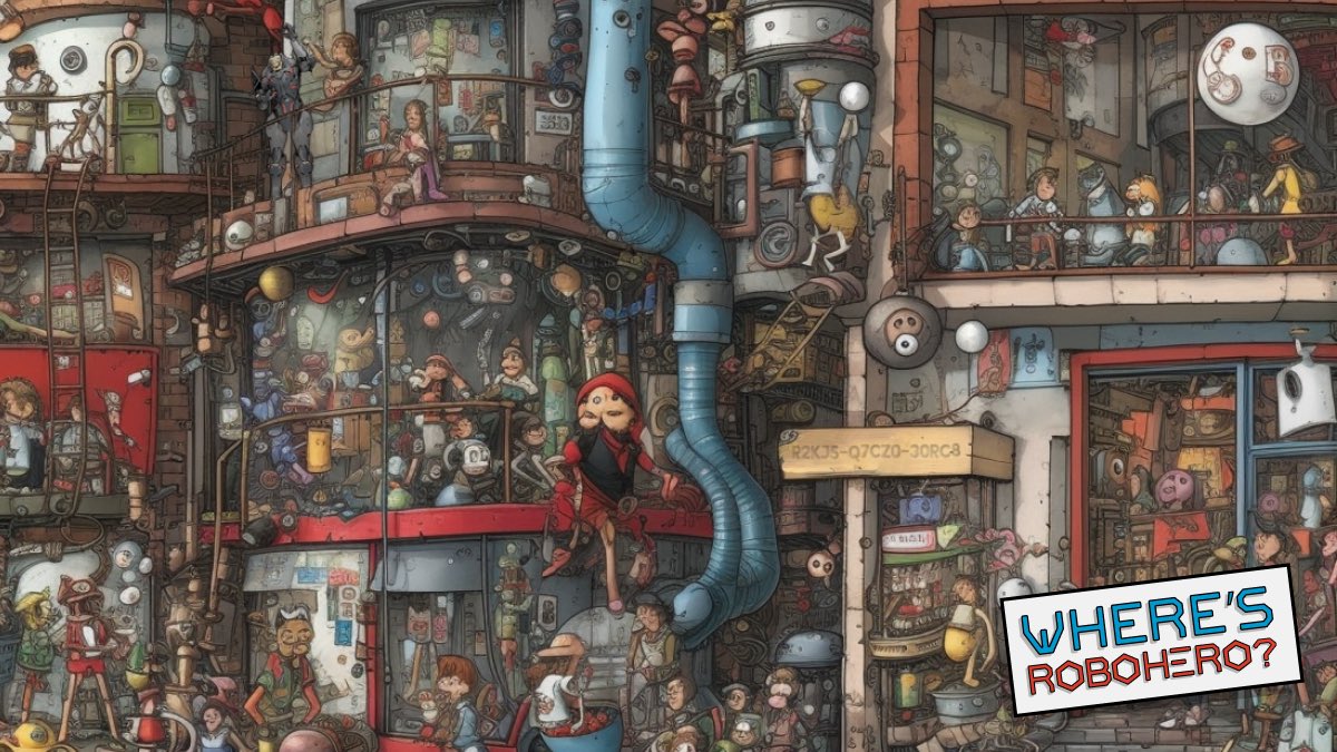 RoboHero_io's tweet photo. GM, #ROBO FAM 🤖

Time for a challenge for the most observant 🦾

Where in the graphic did the robot hide?🧐

Good luck with your exploration! 🍀

PS Look closely at the graphic there is more than just a robot hiding 😉

Maybe you will find some @Steam code? 👀 https://t.co/WbBwE2rlEp
