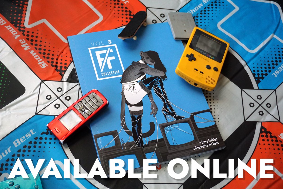 The wait is over.

F/F Vol. 3, our massive collaborative furry fashion art book, is now available online! 

✨Link below!✨
