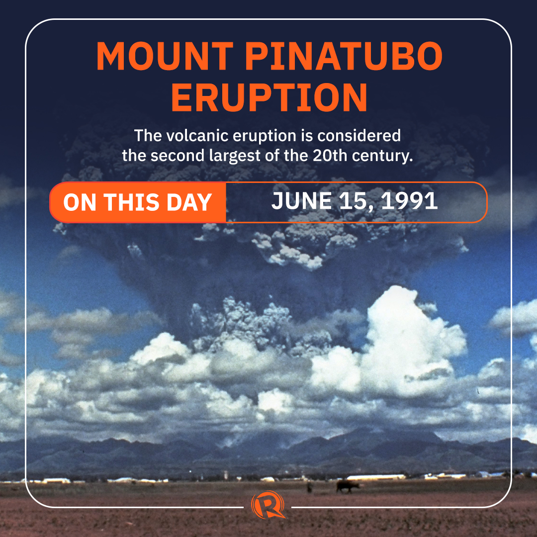 #OnThisDay in 1991, Mount Pinatubo in Zambales erupted.

The effects of the eruption were felt not only in the Philippines but also in some parts of the world.

Here’s a look back at what happened #FromOurArchives: trib.al/JcaxNUM