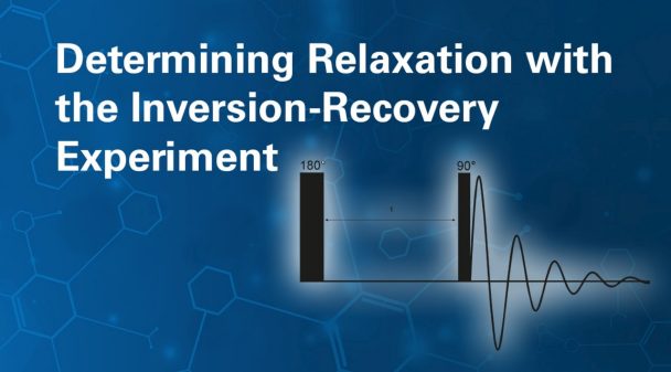 bruker's tweet photo. Visit https://t.co/jMhQ828tM8 to register and download the free application note "Determining Relaxation with the Inversion-Recovery Experiment".

#NMR #AvanceCore #MagneticResonance #Spectroscopy https://t.co/RbZ1Ib2BoD