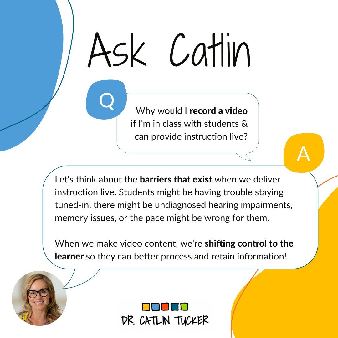 Catlin_Tucker's tweet photo. 👩🏼‍🏫 This week on 𝙏𝙝𝙚 𝘽𝙖𝙡𝙖𝙣𝙘𝙚 #podcast, I answer your most common questions on the #FlippedClassroom Model! 

Tap to listen to this latest #AskCatlin mini-sode now 👉🏻 https://t.co/olLAkSHIIQ 

Questions? Send me a DM! https://t.co/GnoavFnSc7