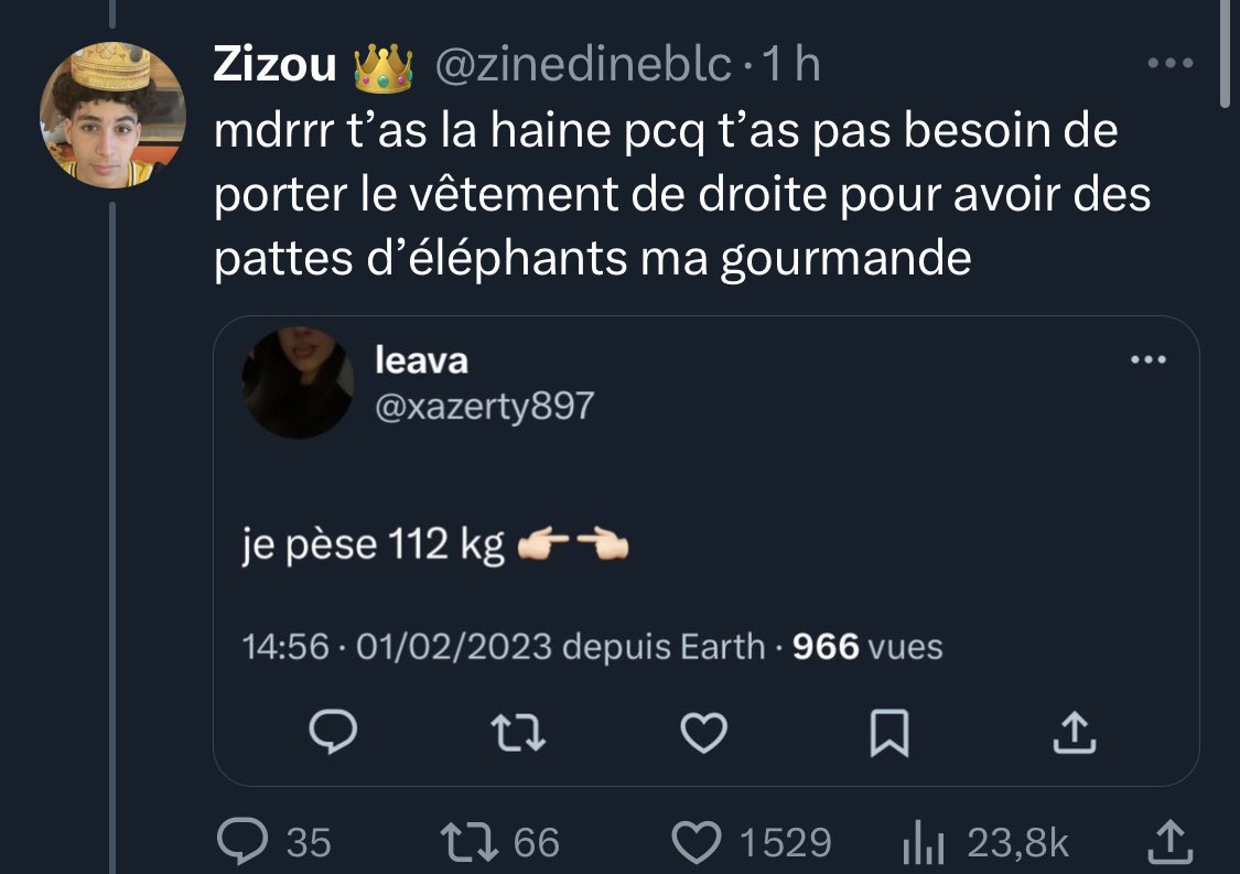 benzosko_'s tweet photo. Ça me termine il était trop honnête ptdrrrr https://t.co/i3yvKArg6Q