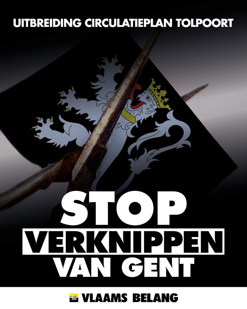 GentVb's tweet photo. Het anti-autobeleid van #FilipWatteeuw en #MathiasDeClercq moet stoppen!
RT als je het eens bent! β»οΈ https://t.co/v75s2ACqru