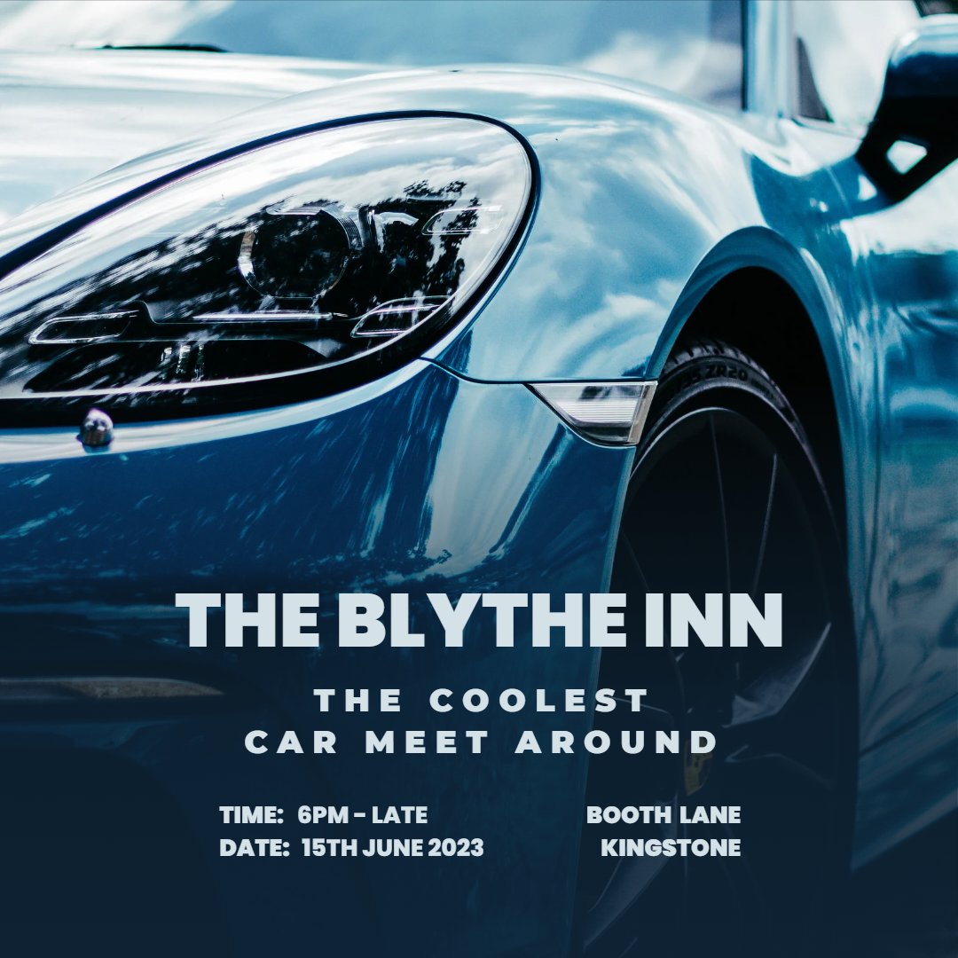 The_Blythe_Inn's tweet photo. Thursday nights are all about our car meets! Check out the fantastic cars, meet some new people, and grab a drink or bite to eat - Thursdays from 6pm. Who's coming? 

#TheBlytheInn #EnjoyEastStaffs #EastStaffordshire #Uttoxeter #CarEnthusiasts https://t.co/Ux1OWb621f