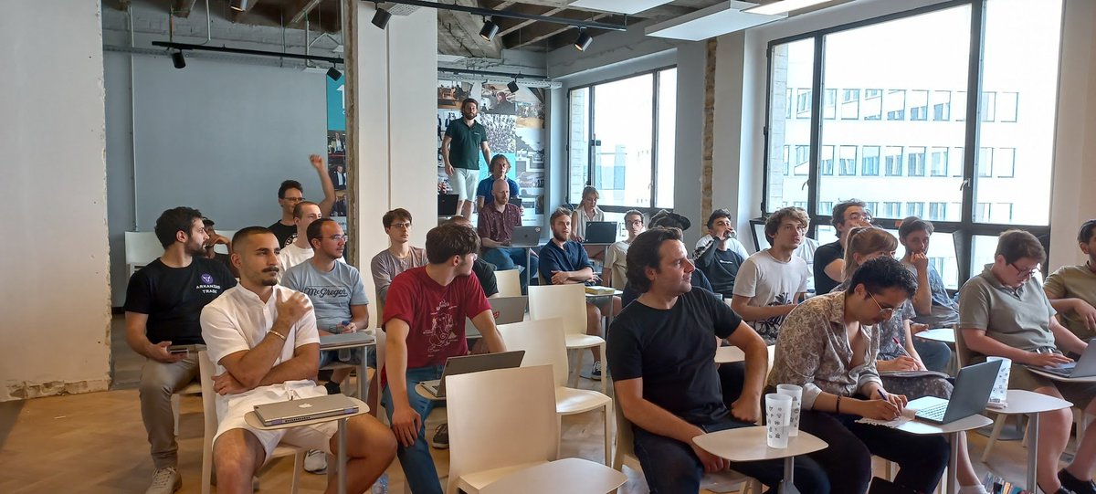 ETHBrussels's tweet photo. 📸 Relive the incredible moments of #ETHBrussels! 

Check out these captivating photos that capture the energy, innovation, and collaboration at our hackathon. 

Dive into the world of blockchain and witness the magic unfold. https://t.co/kdH9LFj6Bm