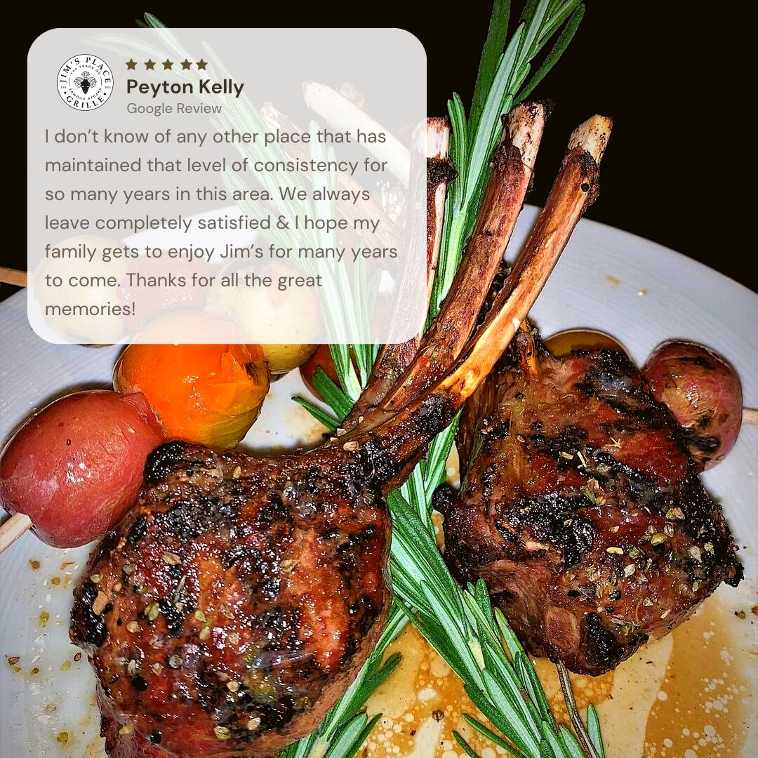 jimsplacegrille's tweet photo. Exceptional service and delicious food are our specialties ⭐️ Experience both 🍽️ Book a reservation at JPG today with the link in our bio! #jimsplacegrille https://t.co/NQdfiT3tw2