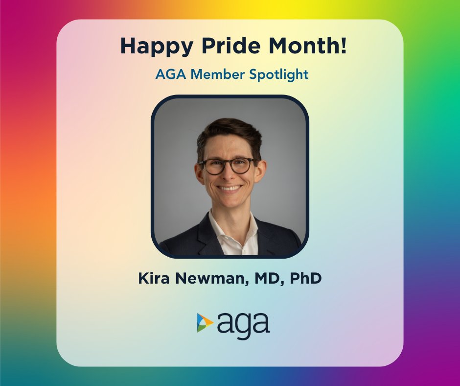 🏳️‍🌈Next – we’re excited to celebrate @KiraNewmanMDPhD, a GI from the @UMich who specializes in GI infections, IBD and health outcomes of the LGBTQIA+ community. #EquityinGI gastro.org/news/pride-mon…