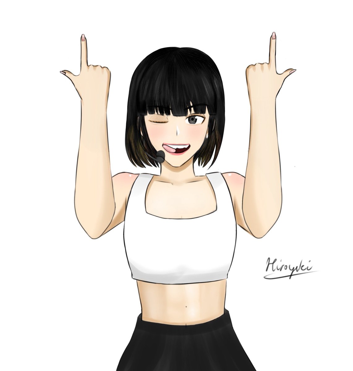 _Hiroyukiiii_'s tweet photo. Chaewon FA | Hiroゆき
#lesserafim
#CHAEWON
#fanart
#illustration 
#pixiv https://t.co/XeNjOeTkFX https://t.co/9rE6hGByex