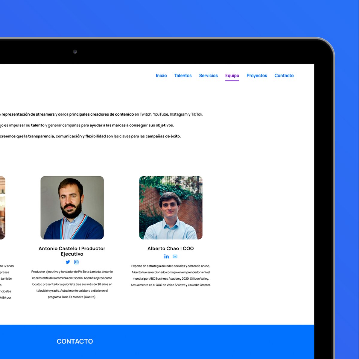 AznalmaraDesign's tweet photo. #VoiceandViews #VV #agenciainfluencers #influencers #web #diseñoweb #webdesign #emprendedor #emprendimiento https://t.co/GaltS30mXt