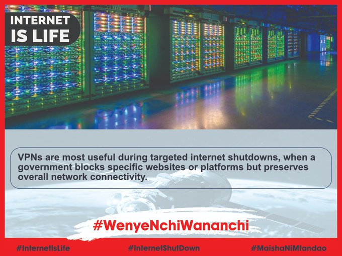 davitheempire's tweet photo. VPN ni muhimu sana wakati wa kuzimwa kwa mtandao, wakati serikali inapozuia tovuti au majukwaa mahususi lakini inahifadhi kuunganishwa kwa mtandao. #InternetIsLife #MaishaNiMtandao #InternetShutDow https://t.co/wQ20VPDpdm