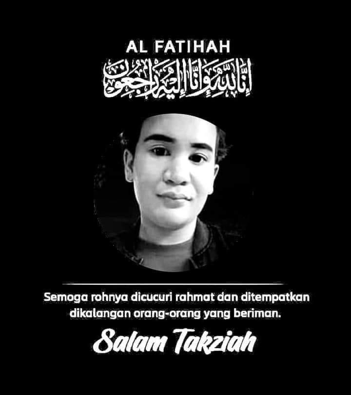 Innalillahiwainnailaihirojiun

Muhd Irfan Abdullah atau lebih dikenali sebagai pengasas Sifu Lentik telah kembali ke rahmatullah petang tadi dan selesai dikebumikan kira-kira jam 10 malam tadi. 

Semoga rohnya dicucuri rahmat Allah dan ditempatkan di kalangan orang yang beriman